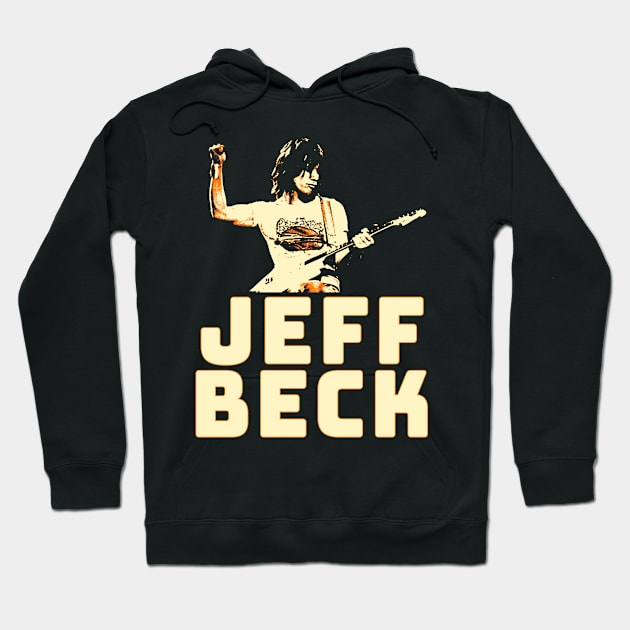 Jeff Beck Hoodie by MichaelaGrove